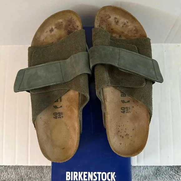 🧘♀️ GUC - Birkenstock Kyoto (EU 40 / US Women’s 9) in color Thyme - Picture 8 of 8